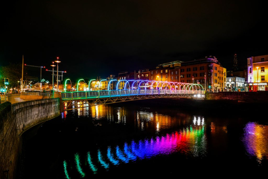 Luces de invierno de Dublín 2022