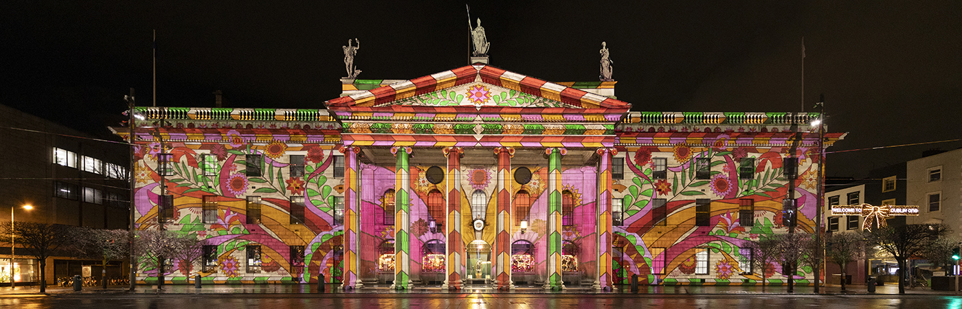 Dublin Winter Lights GPO