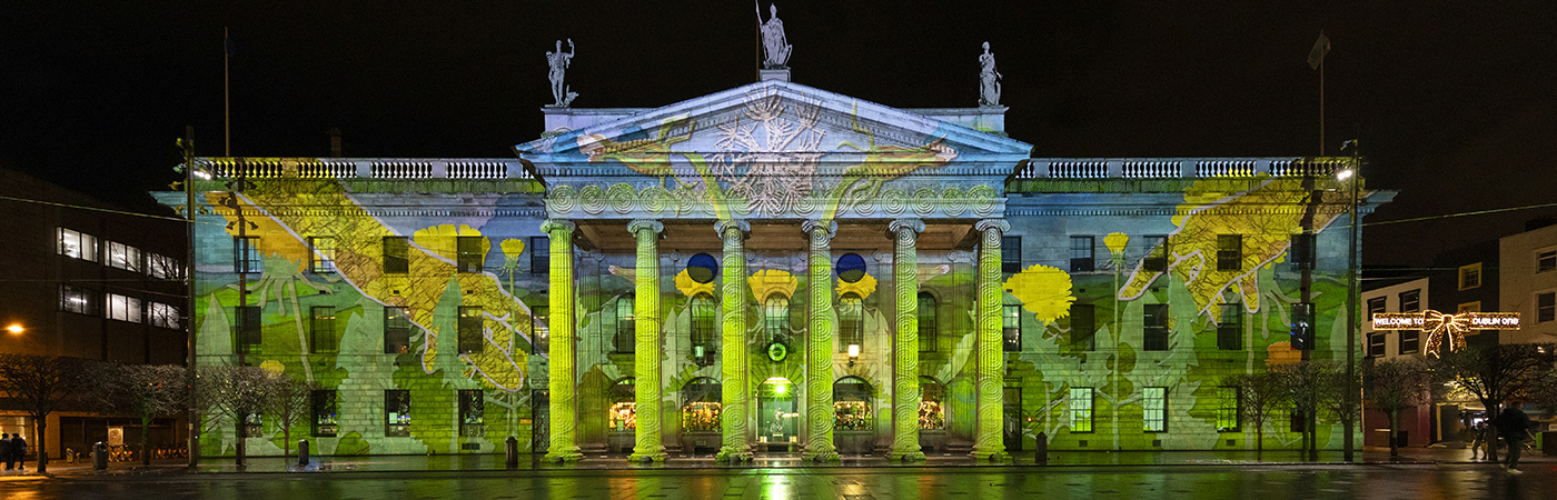 Dublin Winter Lights GPO