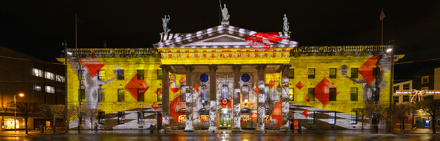 Dublin Winter Lights GPO