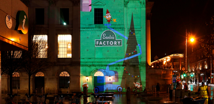 Dublin Winter Lights - City Hall