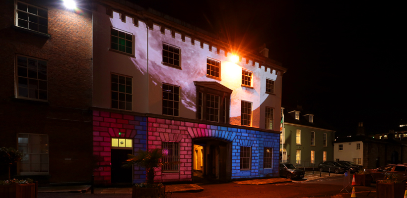 Dublin Winter Lights - Dublin Castle Lower Yard